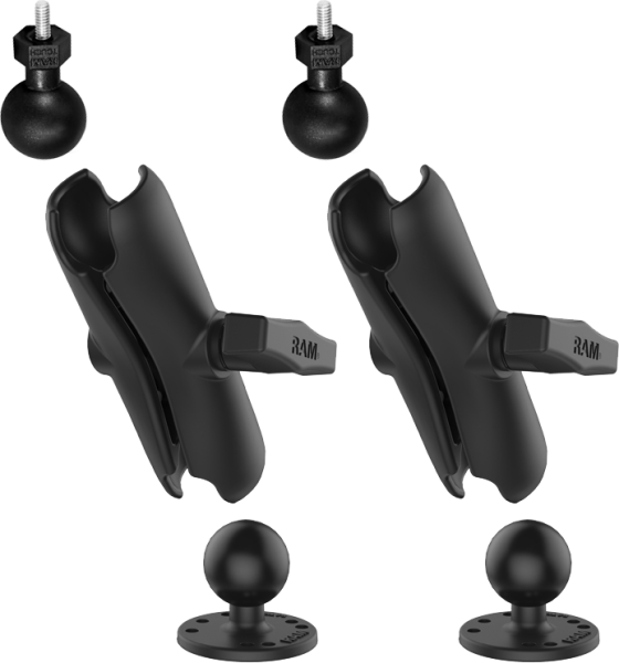 Fishing rod holder kajak & belly boat adapter