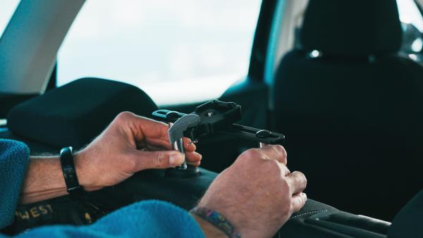 Angelrutenhalter Auto